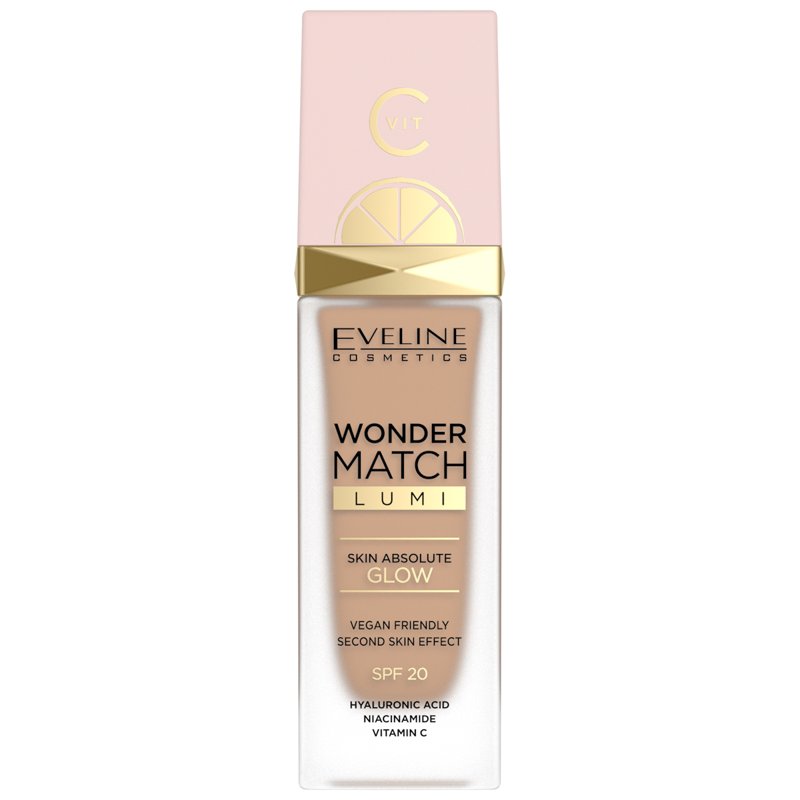 Eveline Wonder Match Lumi Foundation SPF20 - 25 Sand Beige