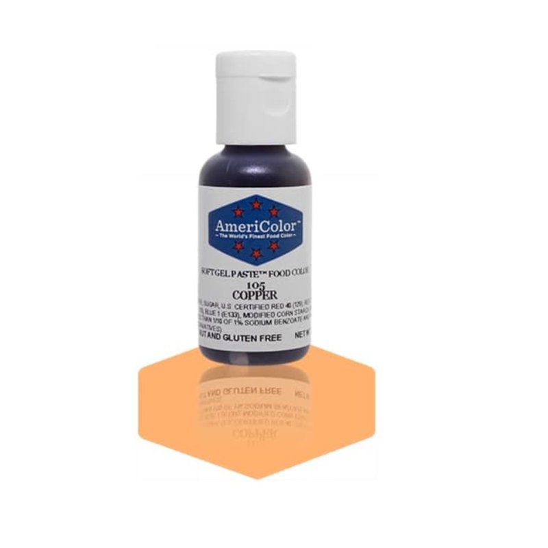 AMERICOLOR Softgel Paste Food Color - Copper
