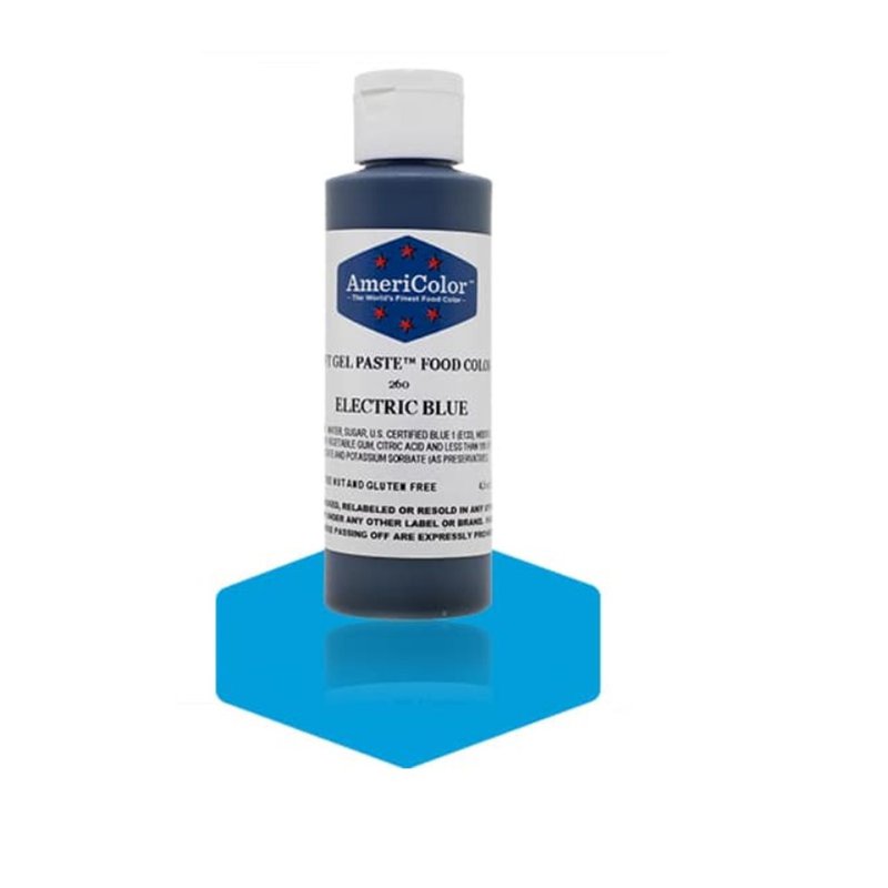 AMERICOLOR Softgel Paste Food Color - Electric Blue