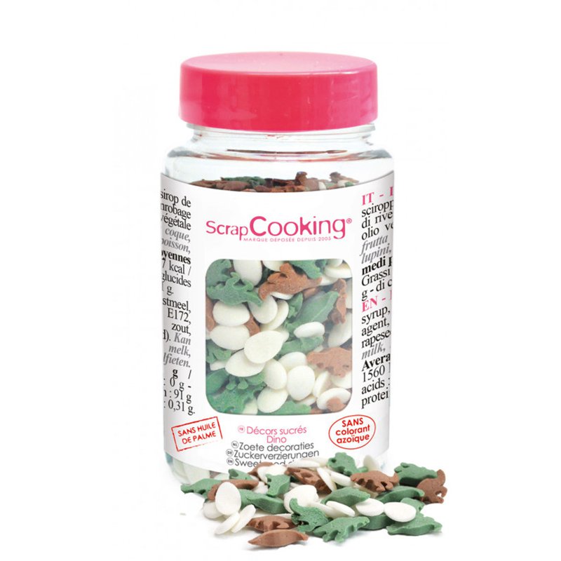 ScrapCooking Sugar Sprinkles - Dinosaur