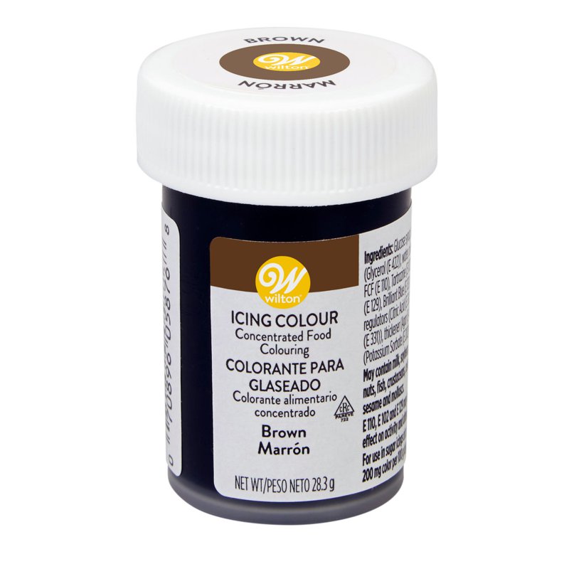 Wilton Icing Colour - Brown 28.3 G