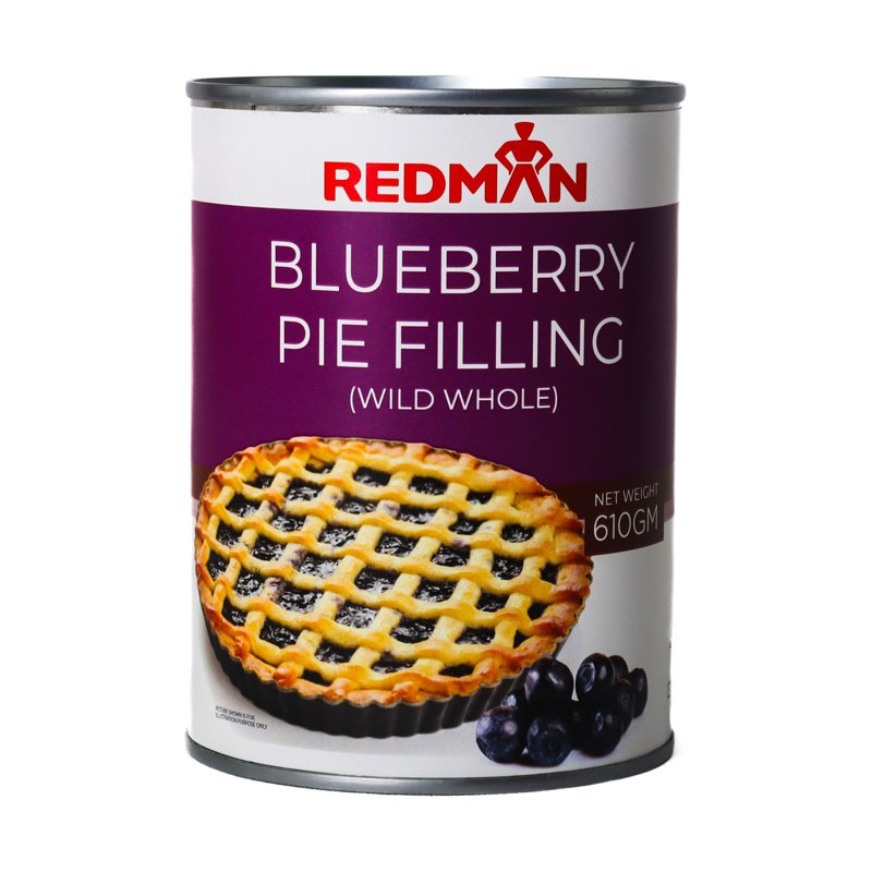 REDMAN Pie Filling - Blueberry (Wild Whole)