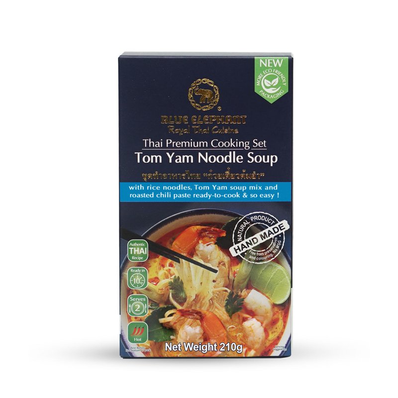 BLUE ELEPHANT Thai Premium Cooking Set - Tom Yam Noodle Soup