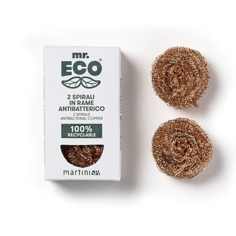Mr Eco Antibacterial copper wool pads 1 S