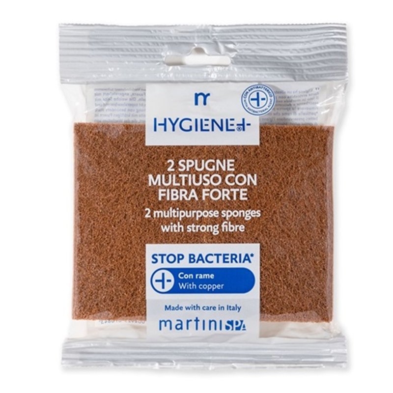 Hygiene+ strong fiber spone with copper particles 1 S