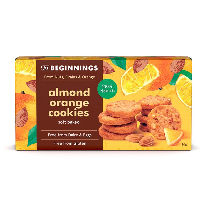 The Beginnings Almond Orange Cookies - Gluten-Free