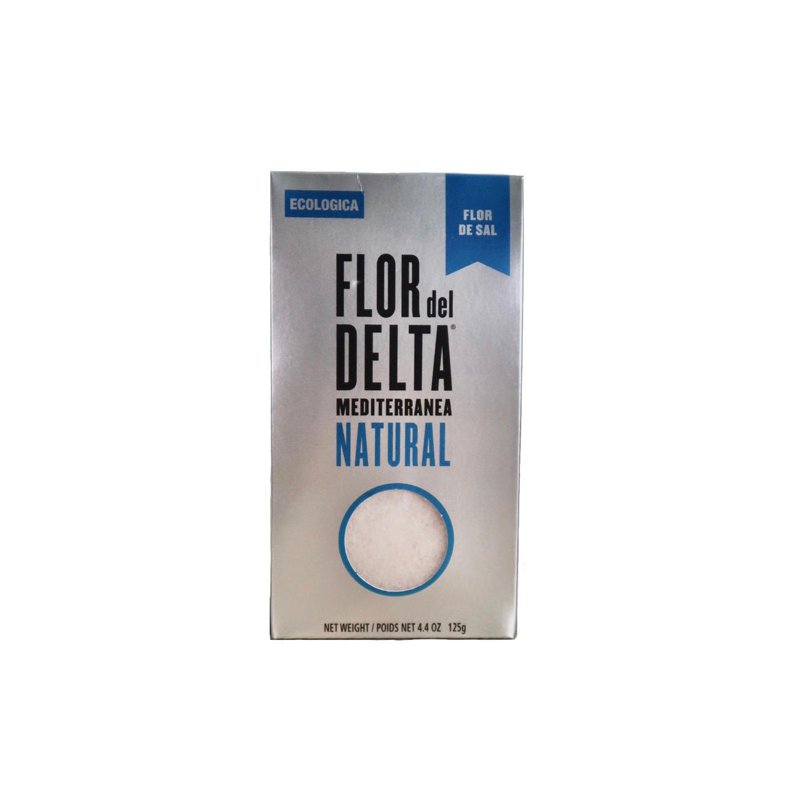 Flor del Delta Mediterranea Sea Salt - Natural