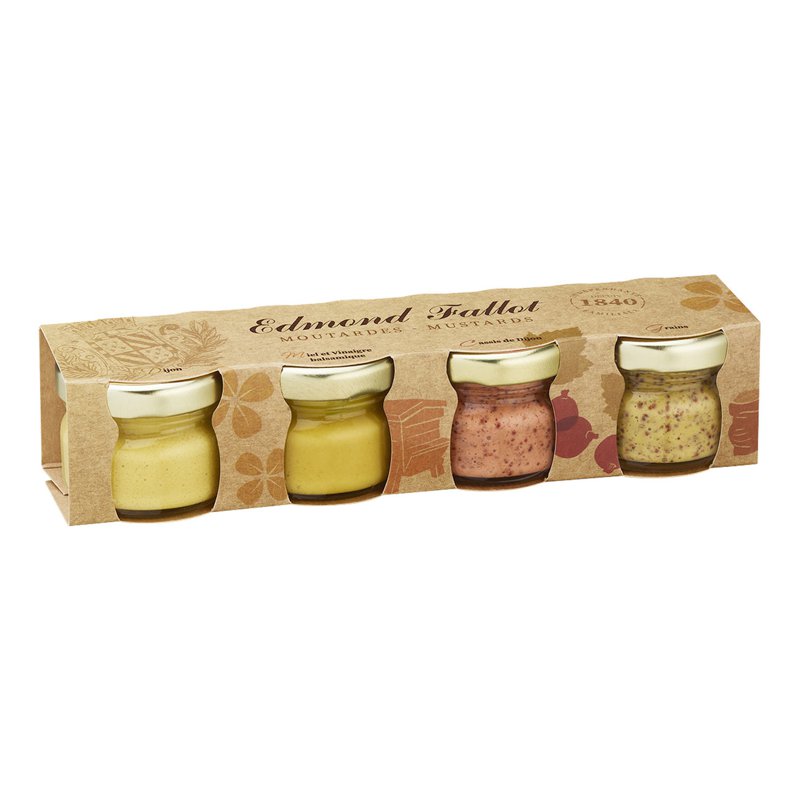 Edmond Fallot Mustard Gift Crate 1 S