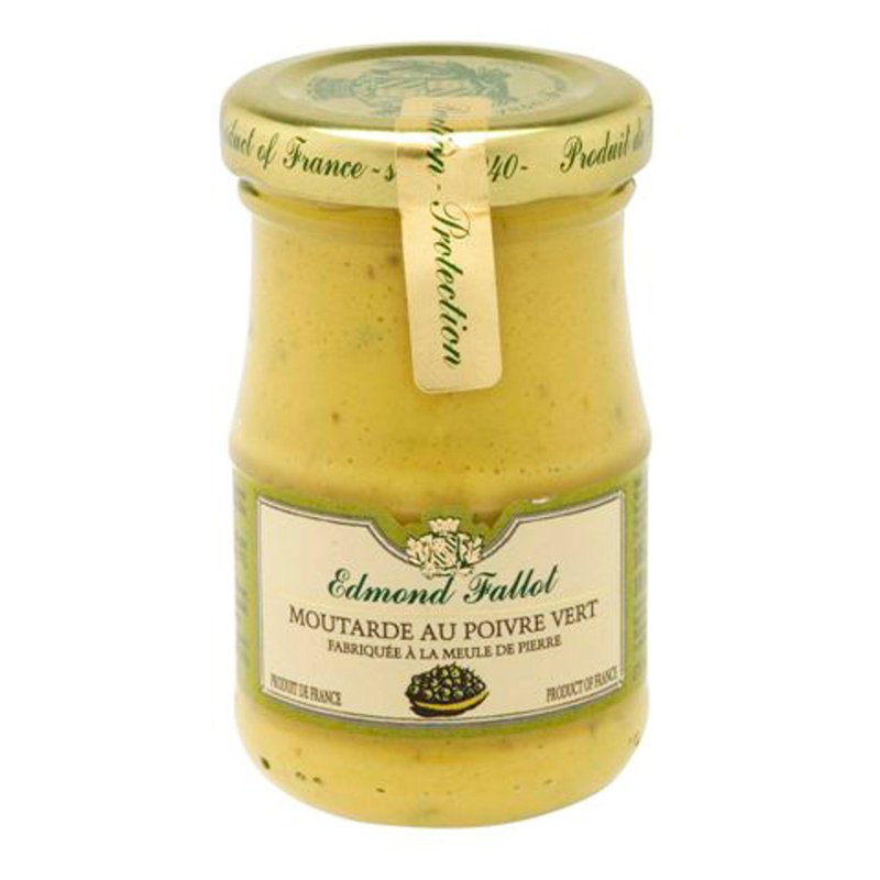 Edmond Fallot Dijon Mustard with Green Peppercorns
