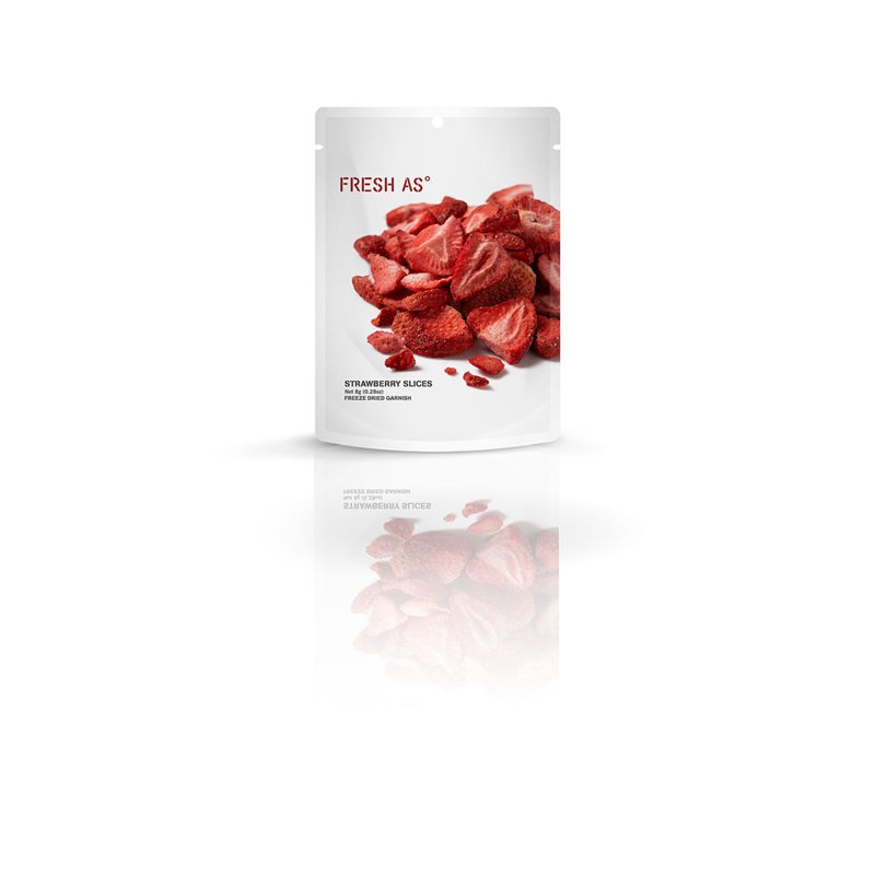 Fresh As Freeze Dried Garnish - Strawberry Slices