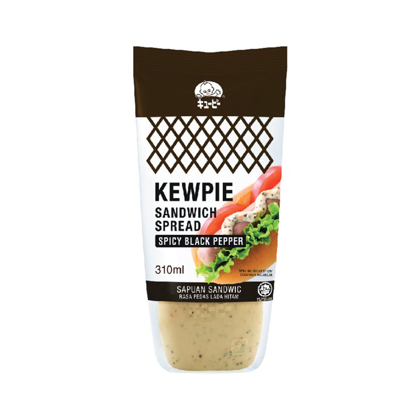 KEWPIE Sandwich Spread - Spicy Black Pepper