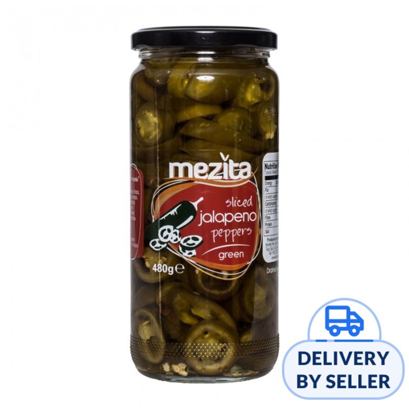 Mezita Sliced Green Jalapeno Peppers