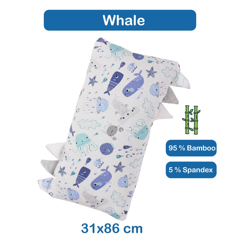HOMIE Ultra Soft Bamboo Pillow - Sea World XL 1 S
