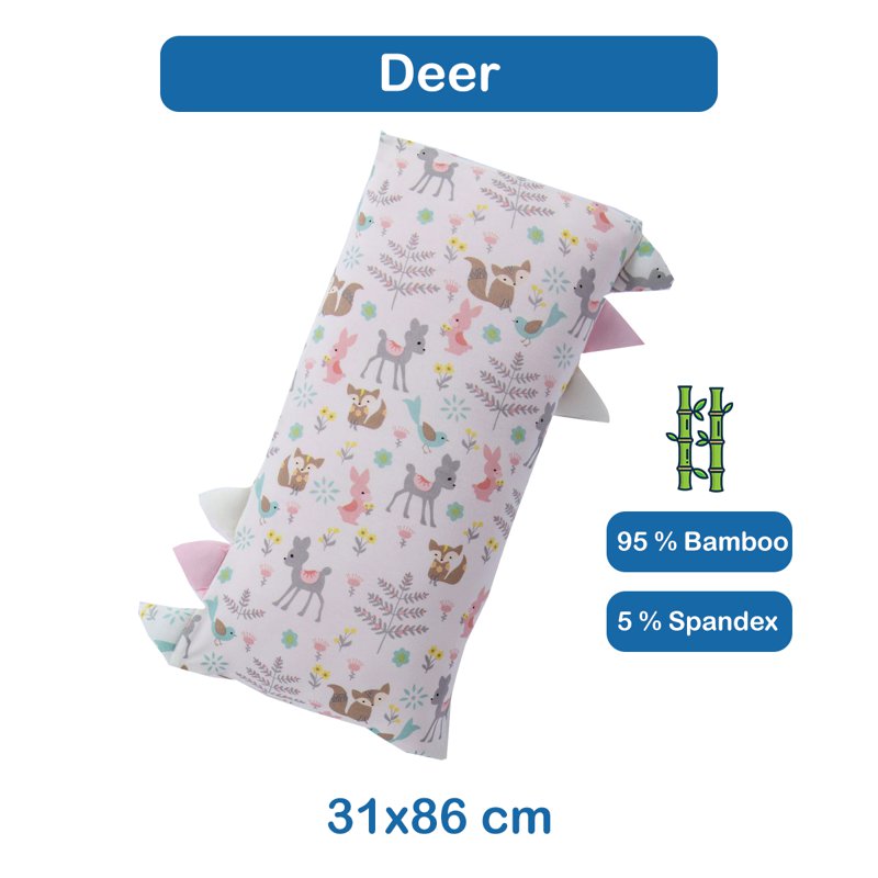 HOMIE Ultra Soft Bamboo Pillow - Deer XL 1 S