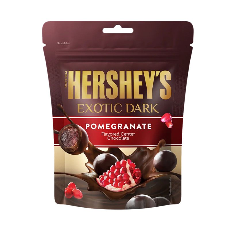 Hershey Exotic Dark Choco Ball - Pomegranate