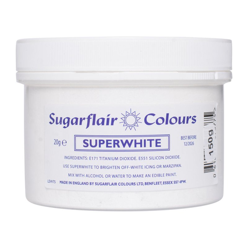 Sugarflair Icing Whitener - Superwhite