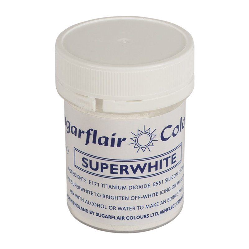 Sugarflair Icing Whitener - Superwhite