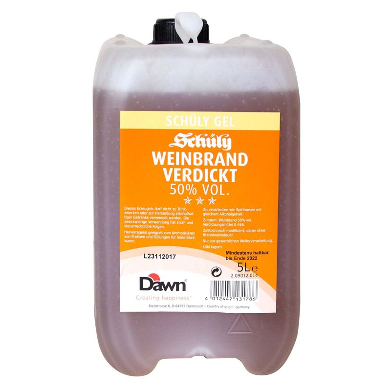 Dawn Schuly Gel - Thickened Brandy 50% 5 L