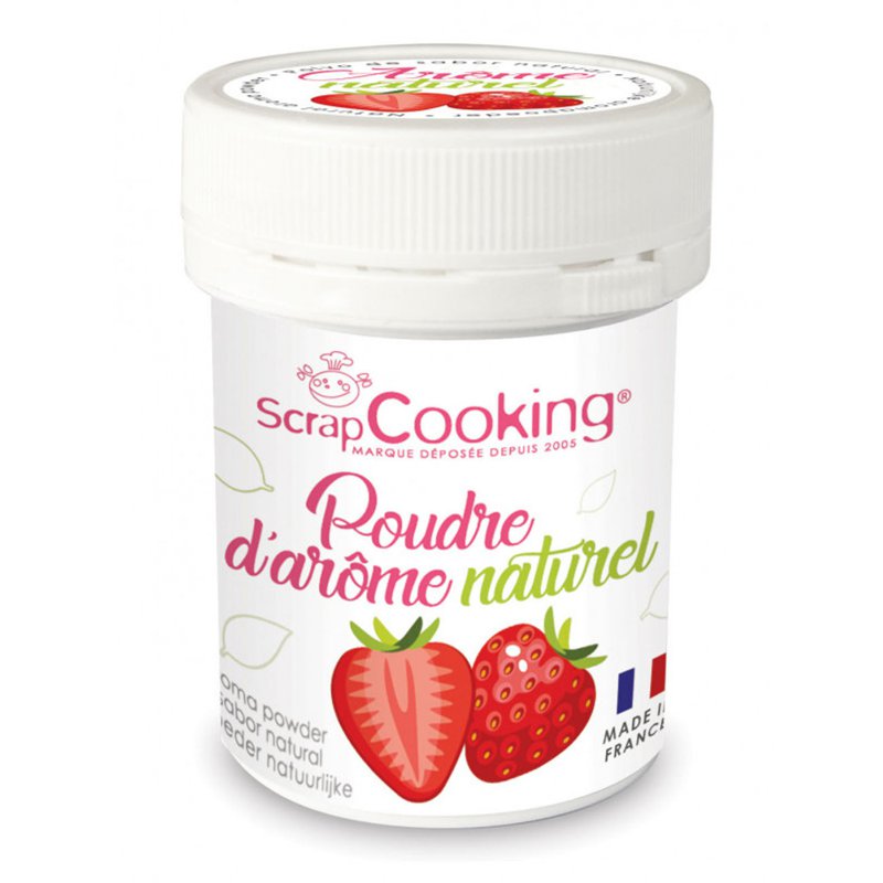 ScrapCooking Natural Flavour Powder - Strawberry