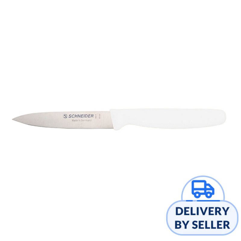 Schneider Vegetable Knife - White (10cm) 1 S