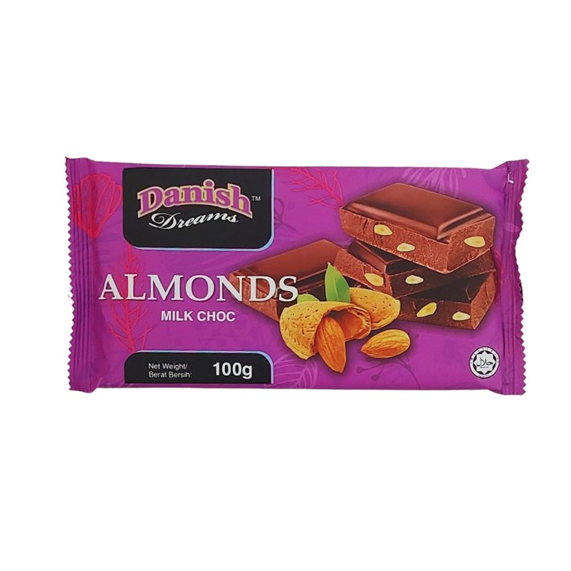 Danish Dreams Almonds Milk Chocolate