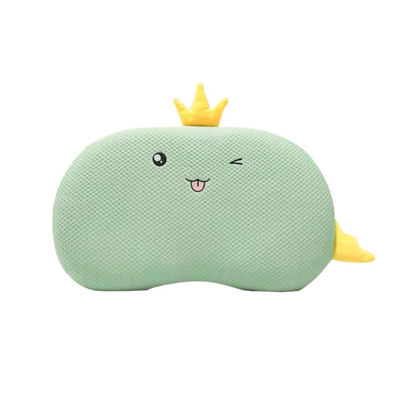 Sweet Home Cooling Fabric Cartoon Kids Pillow - GN Dinosaur 1 S