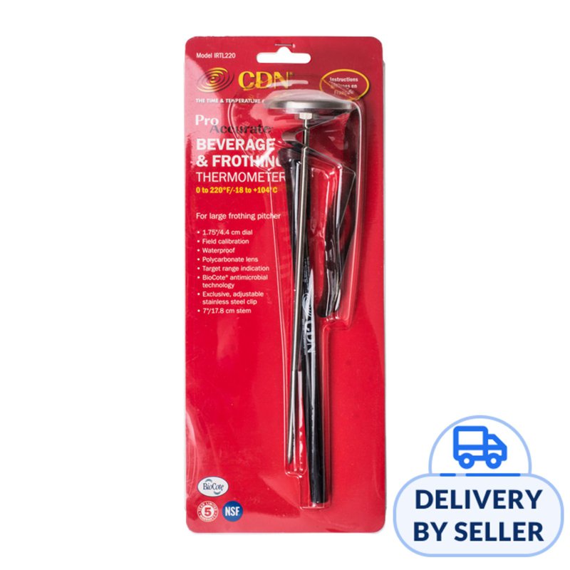 CDN Beverage & Frothing Thermometer 1 S