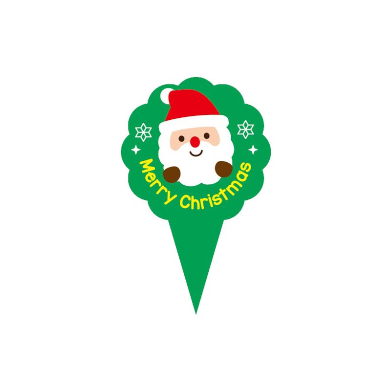 RedMan X'Mas Decor Card - Santa D 1 S