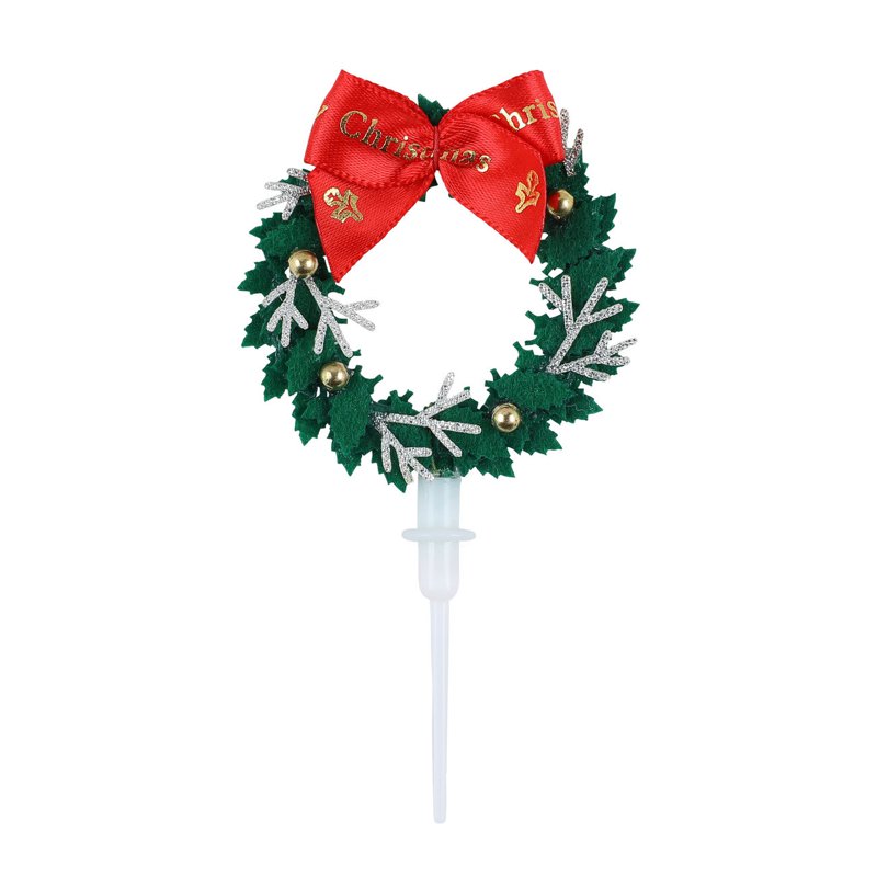 RedMan Decor On Pick - X'Mas Wreath 1 S