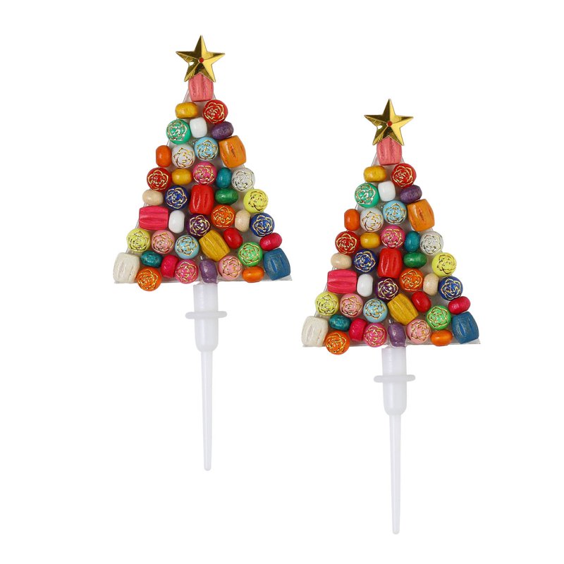 RedMan Decor On Pick - X'Mas Tree (45 x 110mm) 2 S