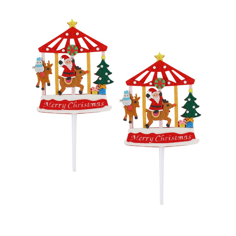 RedMan Decor On Pick - X'Mas (45 x 90mm) 2 S
