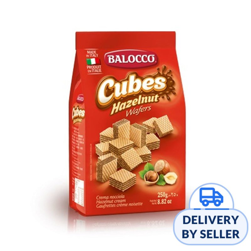 Balocco Wafers Cubes - Hazelnut