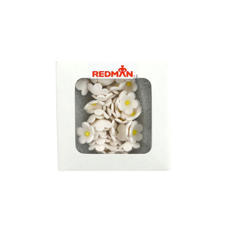 RedMan Daisy Button - White 1 S