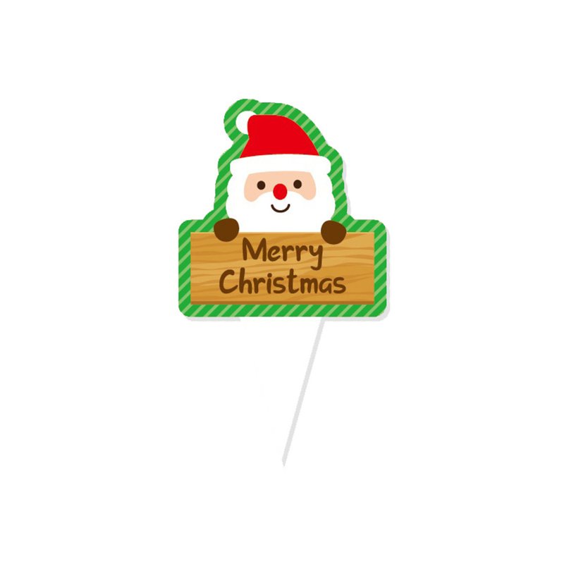 RedMan Christmas Decor Paper Card - Santa 100 S
