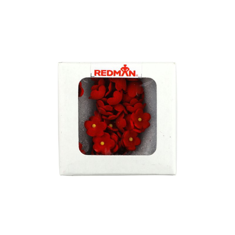 RedMan Daisy Button - Red 1 S