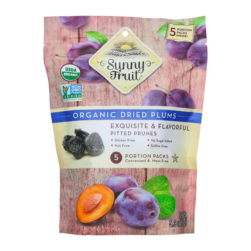 Sunny Fruit Organic Dried Plums