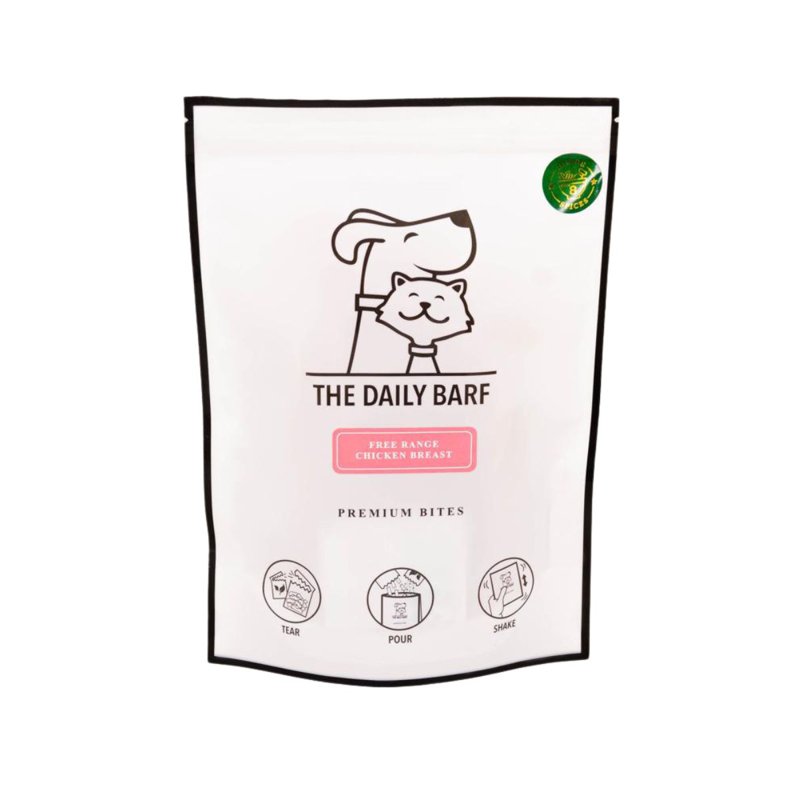 The Daily Barf Premium Bites - Dehydrated Chicken Breast