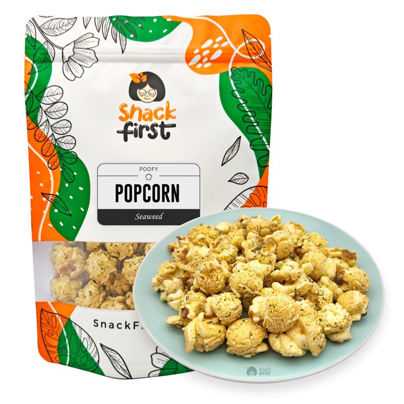 SnackFirst Seaweed Poofy Popcorn - Fresh Snacks From SG