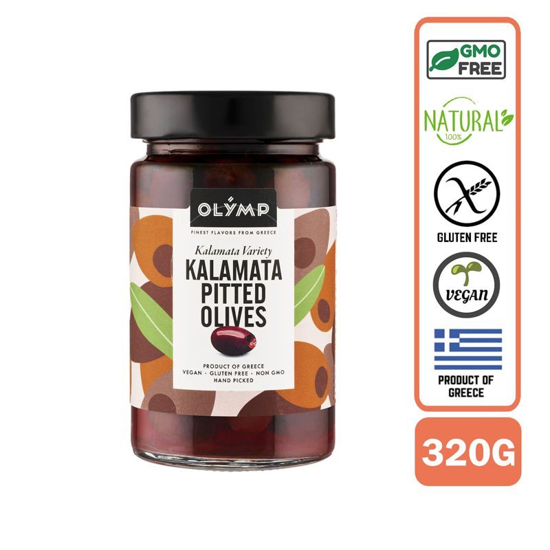Olymp Natural Pitted Kalamata Olives