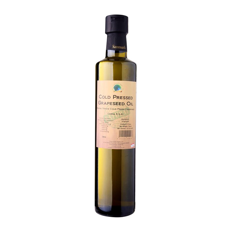 Green Earth Cold Pressed Grapeseed Oil