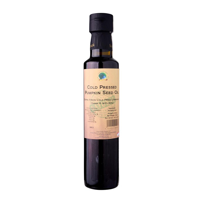Green Earth Cold Pressed Pumpkin Seed Oil