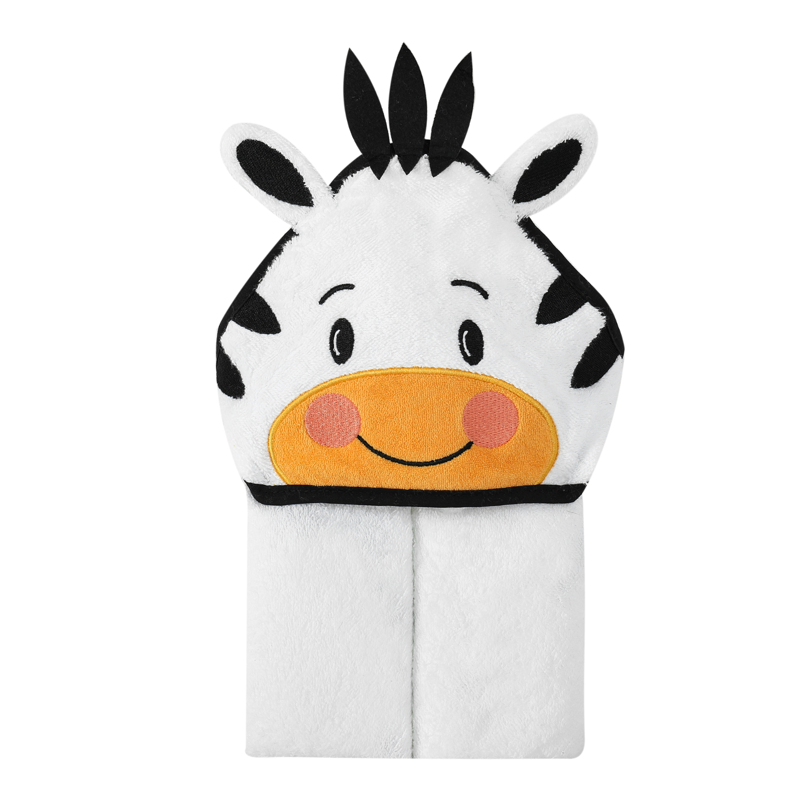 Mother's Choice Cotton Baby 3D Hooded Towel - Zebra