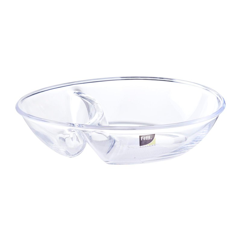 Felli Bandeau Acrylic Hand-Held Divided Bowl 1 S