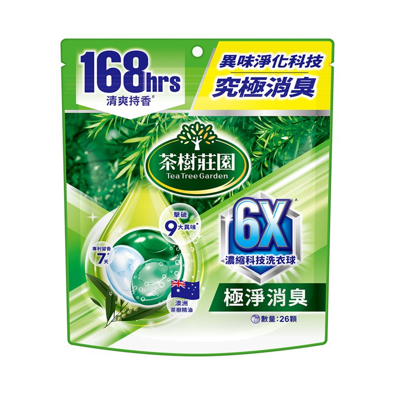 Farcent 6X Concentrated Laundry Pods - Deodorizing 1 S