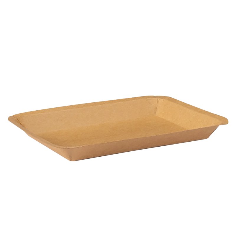 Kraft Paper Tray 24 X 17cm 1 S