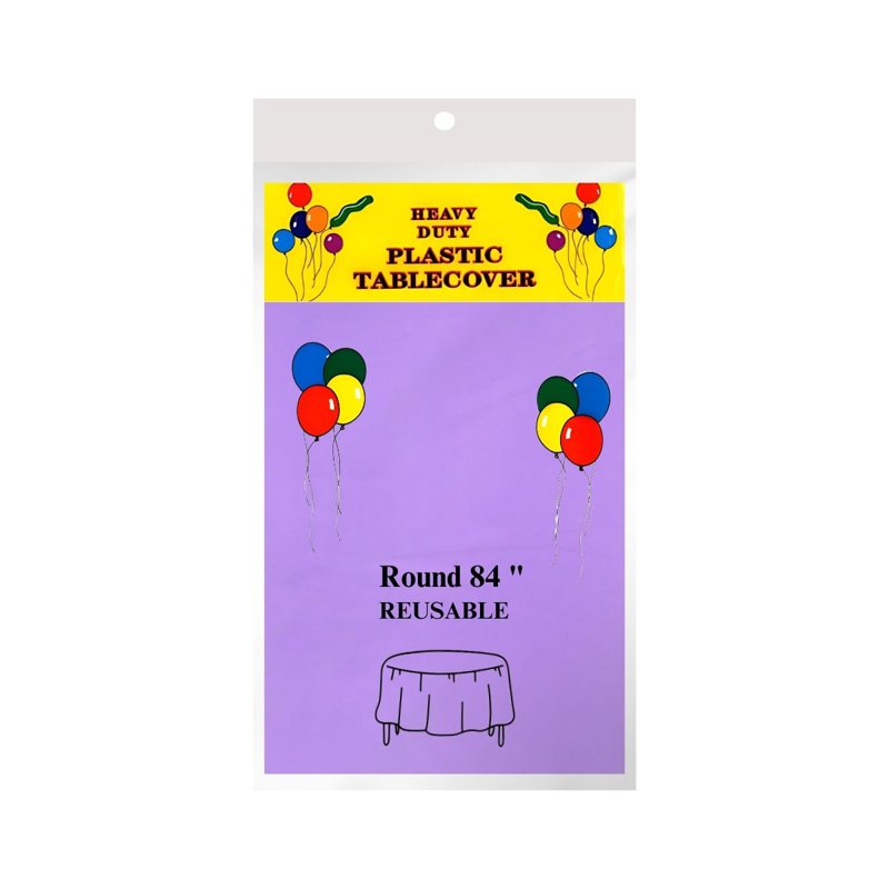 Disposable Round Tablecloth - Taro 1 S