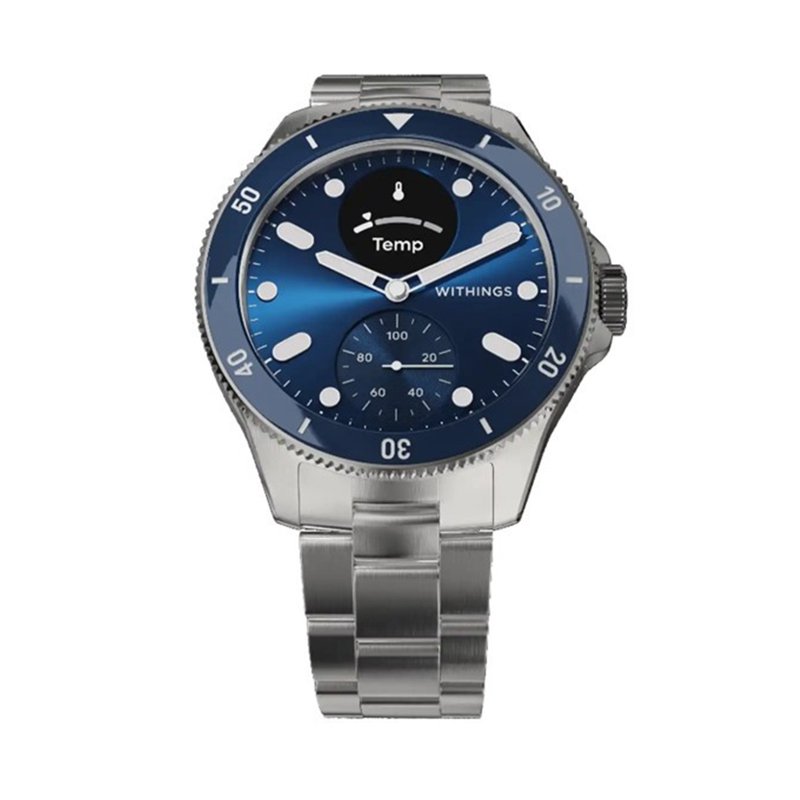 Withings Healthmaster HWA10 Hybrid Scanwatch-Nova Blue 1 S