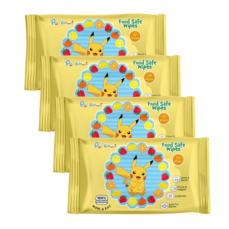 CAREDYN Pokemon Food Safe Wipes