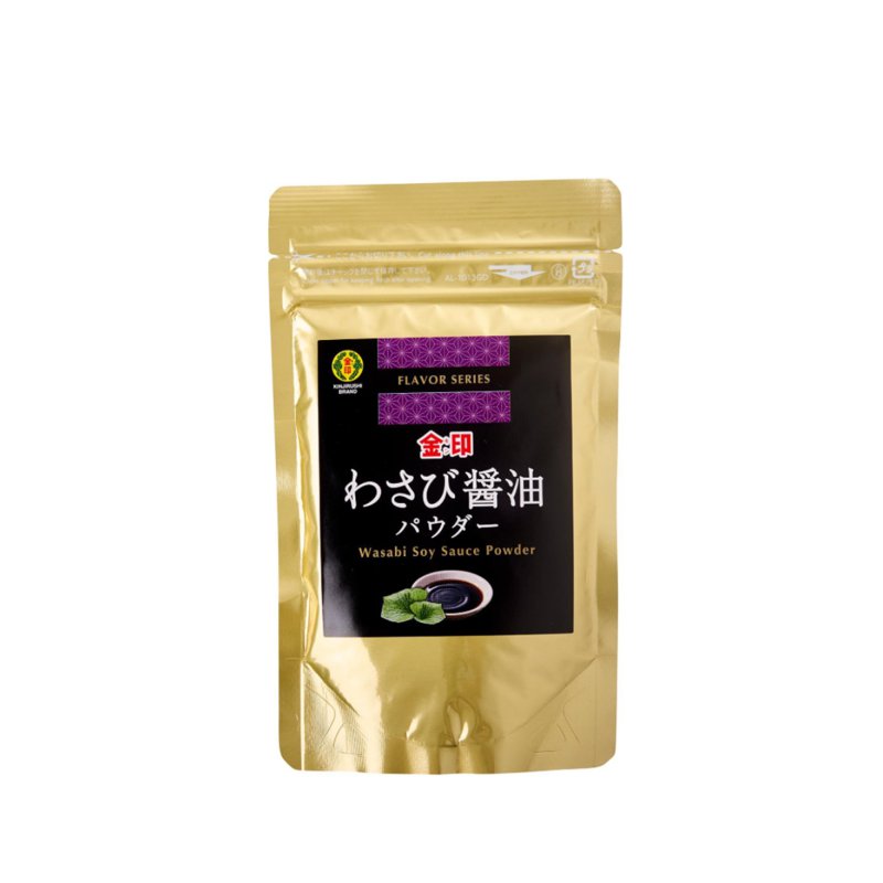 Kinjirushi Wasabi Soy Sauce Powder Resealable Pack