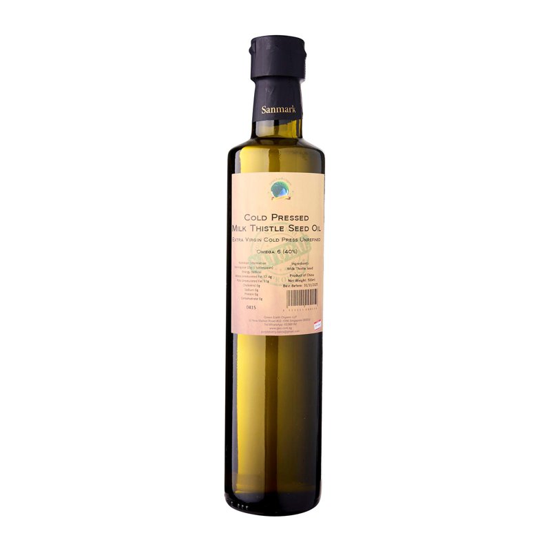 Green Earth Cold Pressed Milk Thistle Seed Oil